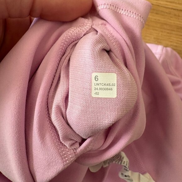 Lululemon Athletic Align High Rise Lined Shorts 6” Vitapink Women’s Size 6 - Picture 7 of 9